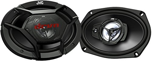 JVC CS-DR6930 Auto-Lautsprecher, 500 W, 3-Wege-Koaxial, 70 W, RMS, 15 x 23 cm, Tieftöner von JVC