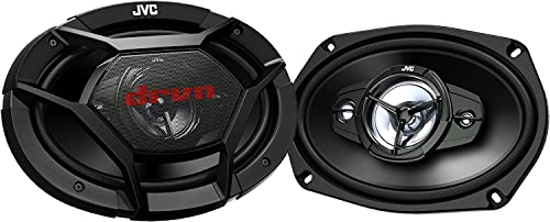 JVC CS-DR6940 4-Wege-Koaxial-Lautsprecher (15 x 23 cm) schwarz von JVC