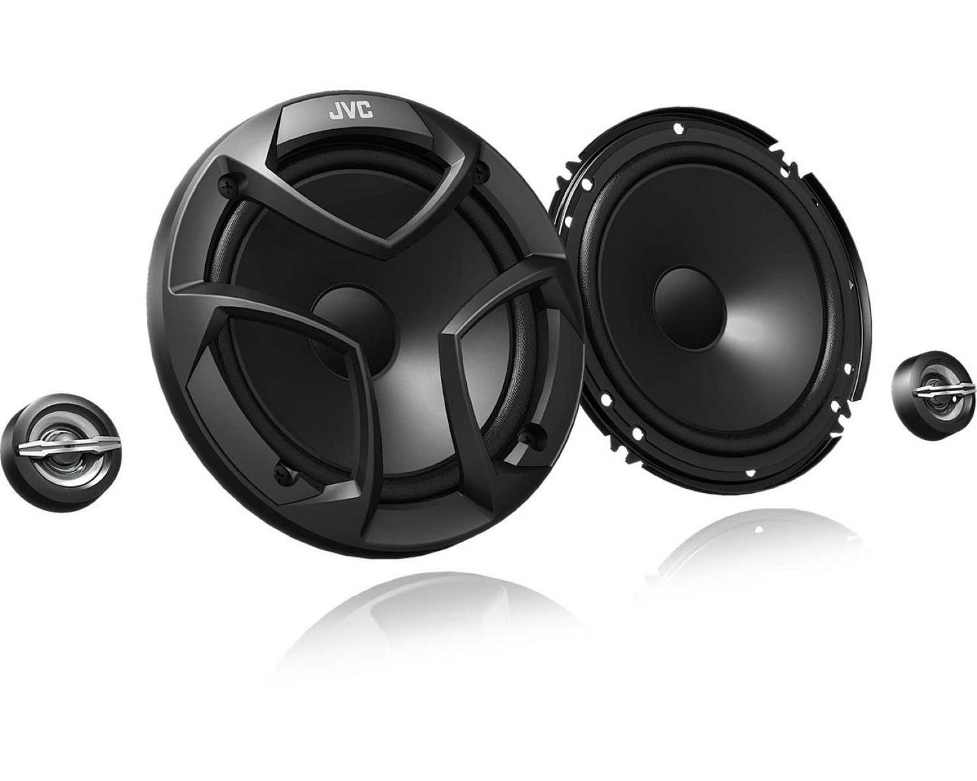 JVC CS-JS600 16,5cm 2-Wege Lautsprechersystem Auto-Lautsprecher (16 cm) von JVC