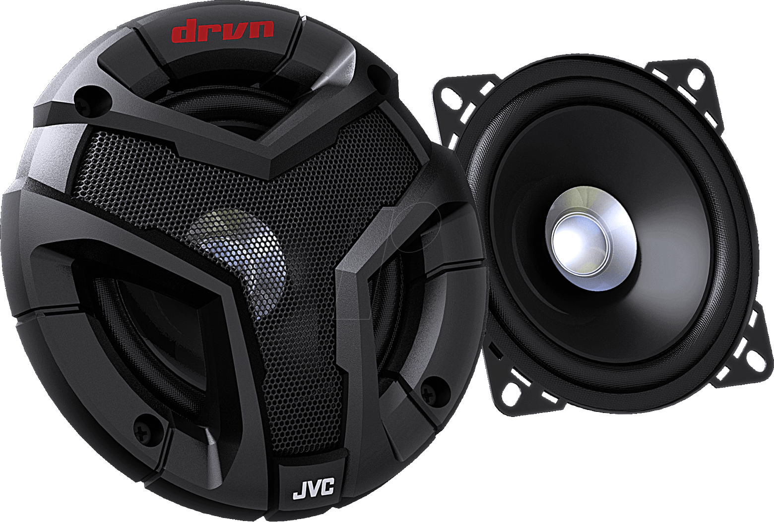 JVC CS-V418 - Doppelkonus Lautsprecher, 10 cm, 1 Paar, 180 W von JVC