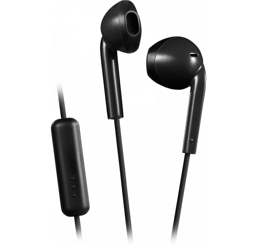 JVC Elegante Damenhandtasche als Modeaccessoire. In-Ear-Kopfhörer (Integriertes Mikrofon für Anrufe, Schweißbeständig mit IPX2 Schutz) von JVC