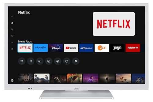 JVC Fernseher 24 Zoll Smart TV powered by TiVo (HD-Ready, HDR, Triple-Tuner, 6 Monate HD+ inkl.) LT-24VH5455W von JVC