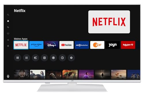 JVC Fernseher 40 Zoll Smart TV Powered by TiVo LT-40VF5355W - Full HD Fernseher, HDR TV mit Triple-Tuner und 6 Monate HD+ inkl., LED TV weiß JVC Fernseher 40 Zoll Smart TV Powered by TiVo LT-40VF5355W - Full HD Fernseher, HDR TV mit Triple-Tuner und 6 Monate HD+ inkl., LED TV weiß von JVC