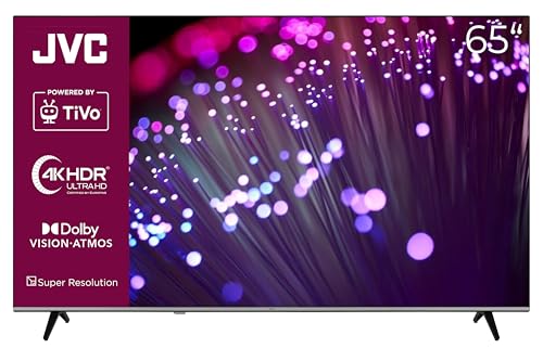 JVC Fernseher 65 Zoll Smart TV Powered by TiVo 4K UHD Fernseher mit Dolby Vision HDR, Dolby Atmos und Triple-Tuner, LED TV LT-65VU7555 JVC Fernseher 65 Zoll Smart TV Powered by TiVo 4K UHD Fernseher mit Dolby Vision HDR, Dolby Atmos und Triple-Tuner, LED TV LT-65VU7555 von JVC