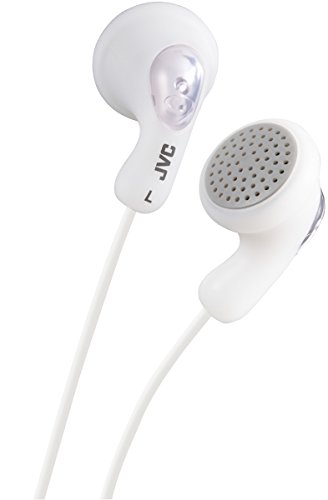 JVC GUMY HA-F14-WN-U In-Ear-Kopfhörer - Optimaler Dank weichem Gummikörper - kraftvolle Wiedergabe - Farbauswahl von JVC