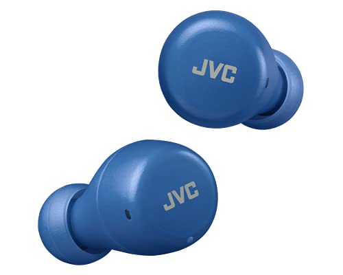 JVC Gumy Mini True Wireless Earbuds [Amazon Exklusiv Edition], Bluetooth 5.1, Spritzwasserschutz (IPX4), Lange Akkulaufzeit (bis zu 15 Std.) - HA-Z55T-A (Blau) von JVC