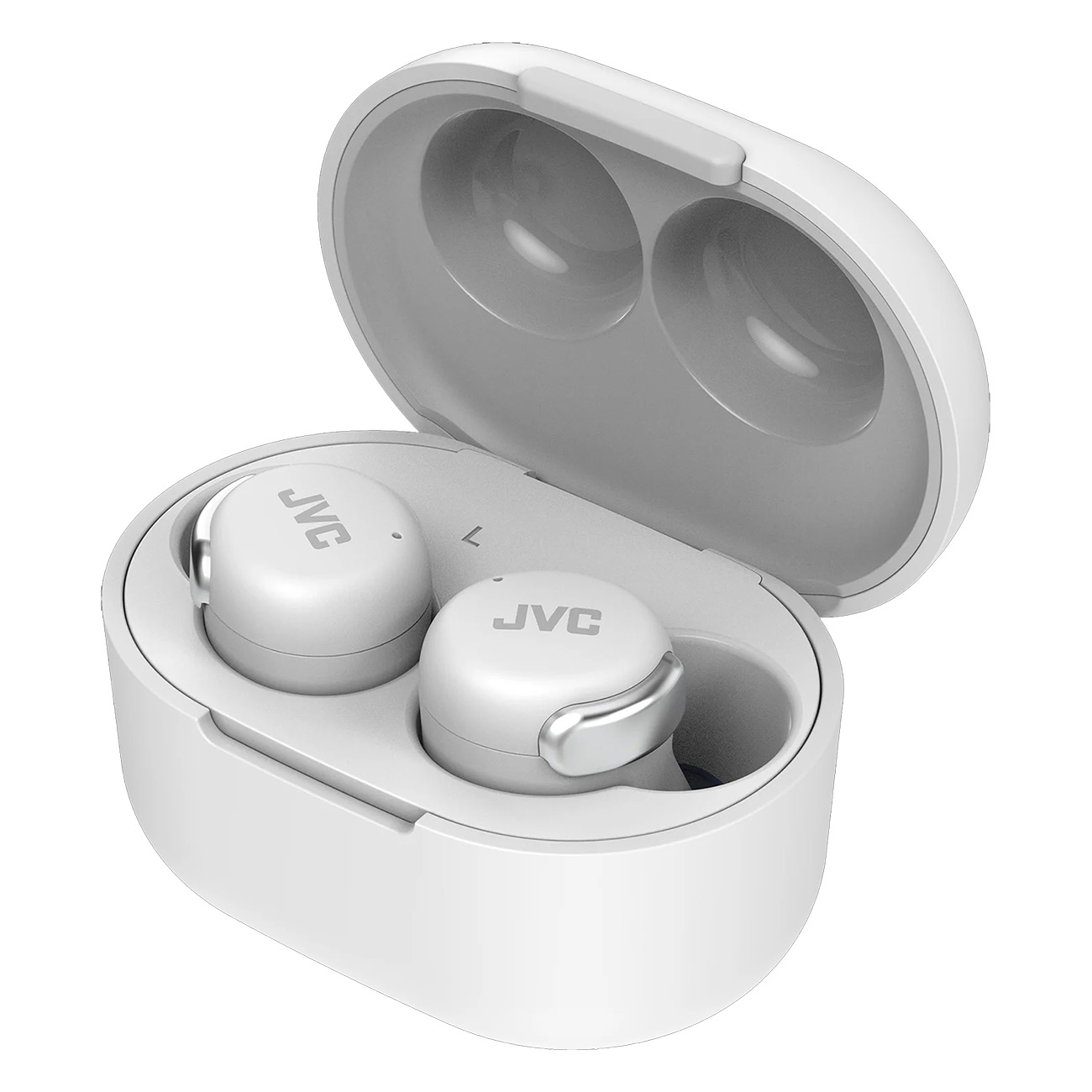 JVC HA-30T Wei? | In-Ear-Kopfh?rer | Schnell-Ladefunktion | Bluetooth 5.2 A2DP | IPX4 | Bass Boost Function | ANC | True Wireless | klein & leicht von JVC