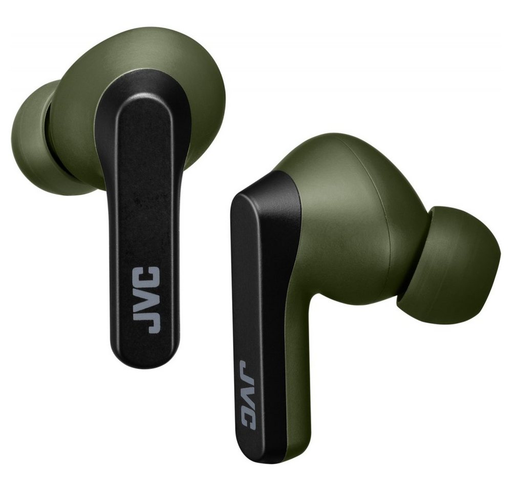 JVC HA-A9T-G-E True Wireless - Headset - oliv grün In-Ear-Kopfhörer von JVC