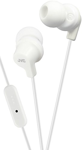 JVC HA-FR15-W-E Superior Sound Isolation In-Ear Kopfhörer mit Mikrofon und Fernbedienung, Weiß (weiß) von JVC