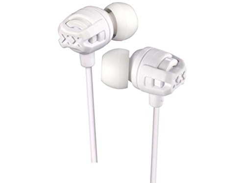 JVC HA-FX103M-WE XX In-Ear-Kopfhörer mit Mikrofon und Fernbedienung Weiß von JVC