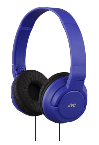 JVC HA-S180-A-E Extraleichter On-Ear Kopfhörer blau von JVC