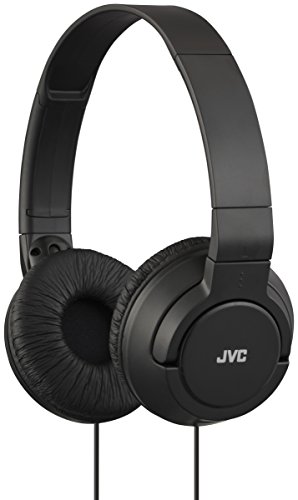 JVC HA-S180-B-E Extraleichter On-Ear Kopfhörer schwarz von JVC