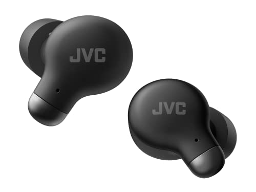 JVC HA-Z250T-B True Wireless Kopfhörer mit aktiver Geräuschunterdrückung, weiche & komfortable Memory Foam Ohrstöpsel, 3 Klangmodi, BT 5.3, 28 Std. Akkulaufzeit, schwarz von JVC