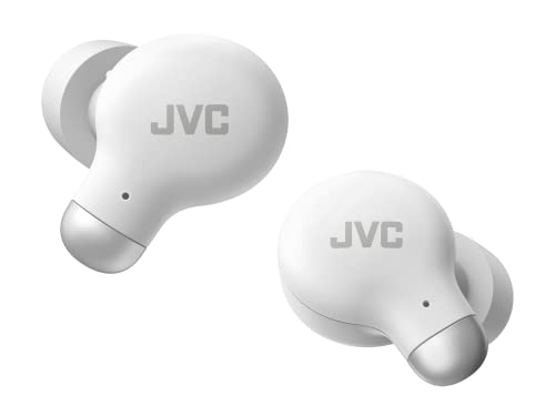 JVC HA-Z250T-W True Wireless Kopfhörer mit aktiver Geräuschunterdrückung, weiche & komfortable Memory Foam Ohrstöpsel, 3 Klangmodi, BT 5.3, 28 Std. Akkulaufzeit, weiß von JVC