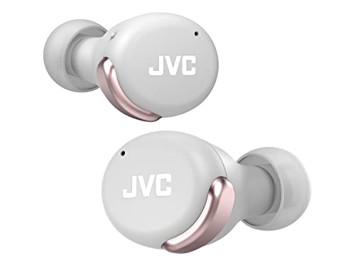 JVC HA-Z330T-P - Kompakte True Wireless Ohrhörer, aktives Noise Cancelling, geringes Gewicht, stylisches Design, BT 5.2, (IPX4), 21 Stunden Spielzeit, Low-Latency Modus für Spiele, (Rosa), In-Ear von JVC