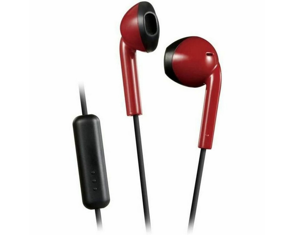 JVC Headset (Kopfhörer JVC HA-F19M-RB Rot (1 Stück) von JVC