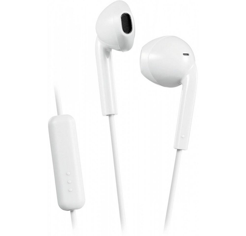 JVC JVC HA-F17M Weiss In-Ohr-Kopfhörer Elektro-Kabel, 3,5mm Klinkenanschluss, Schweißbeständig mit IPX2 Schutz JVC JVC HA-F17M Weiss In-Ohr-Kopfhörer Elektro-Kabel, 3,5mm Klinkenanschluss, Schweißbeständig mit IPX2 Schutz von JVC