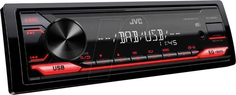 JVC KD-X182DB - DMR mit DAB+ Autoradio und USB + Soundprozessor von JVC