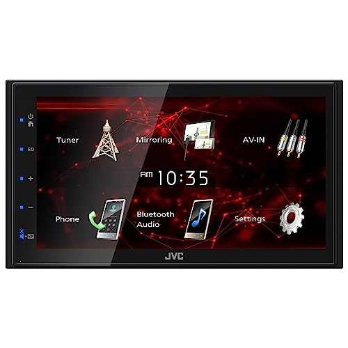 JVC KW-M180BT DMR 6,8 Zoll Kapazitiver Touchscreen von JVC