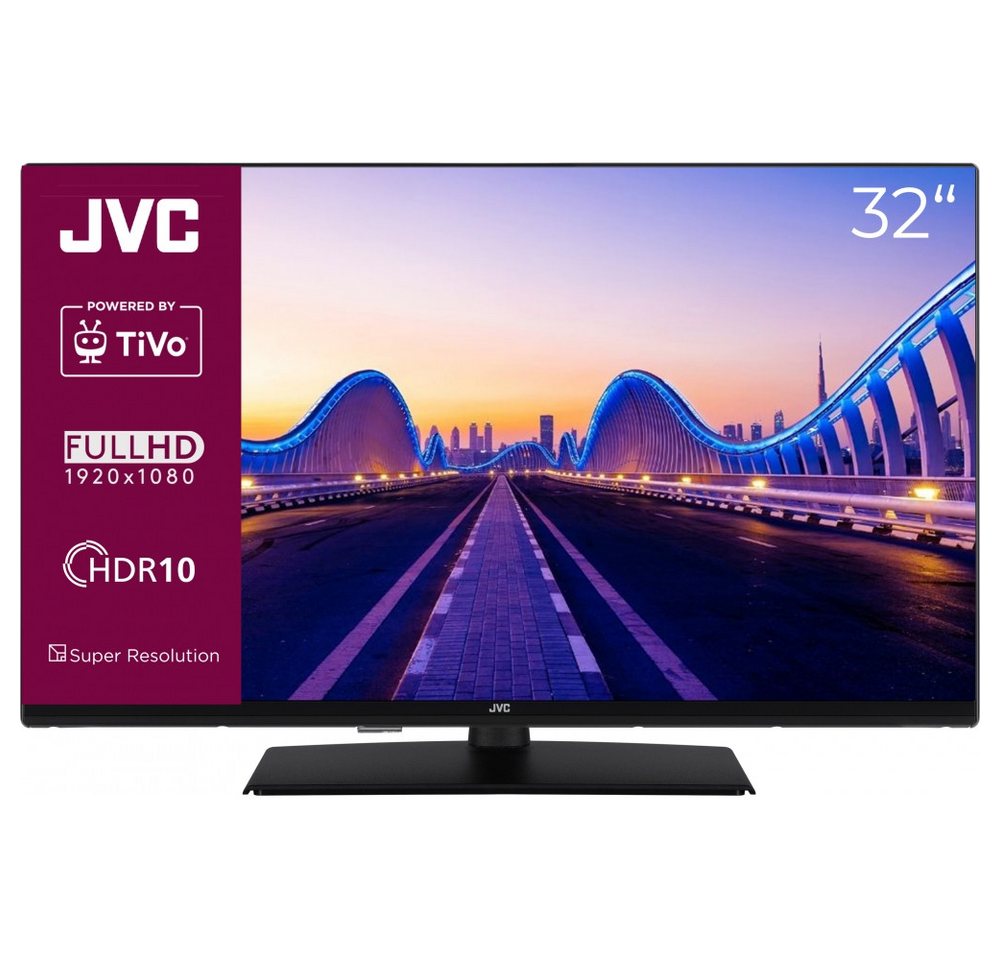 JVC LT-32VF5355 LED-Fernseher (32 Zoll, FullHD, Smart TV mit TiVo Betriebssystem, Smart TV mit TiVo Betriebssystem) von JVC