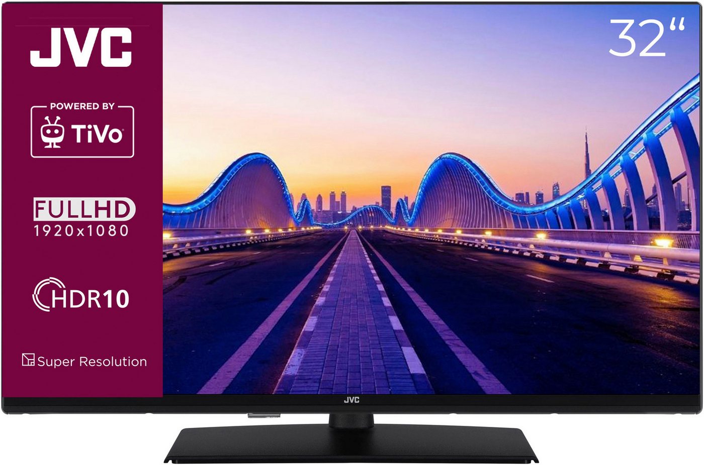 JVC LT-32VF5355 LED-Fernseher (80 cm/32 Zoll, Full HD, Smart-TV) von JVC