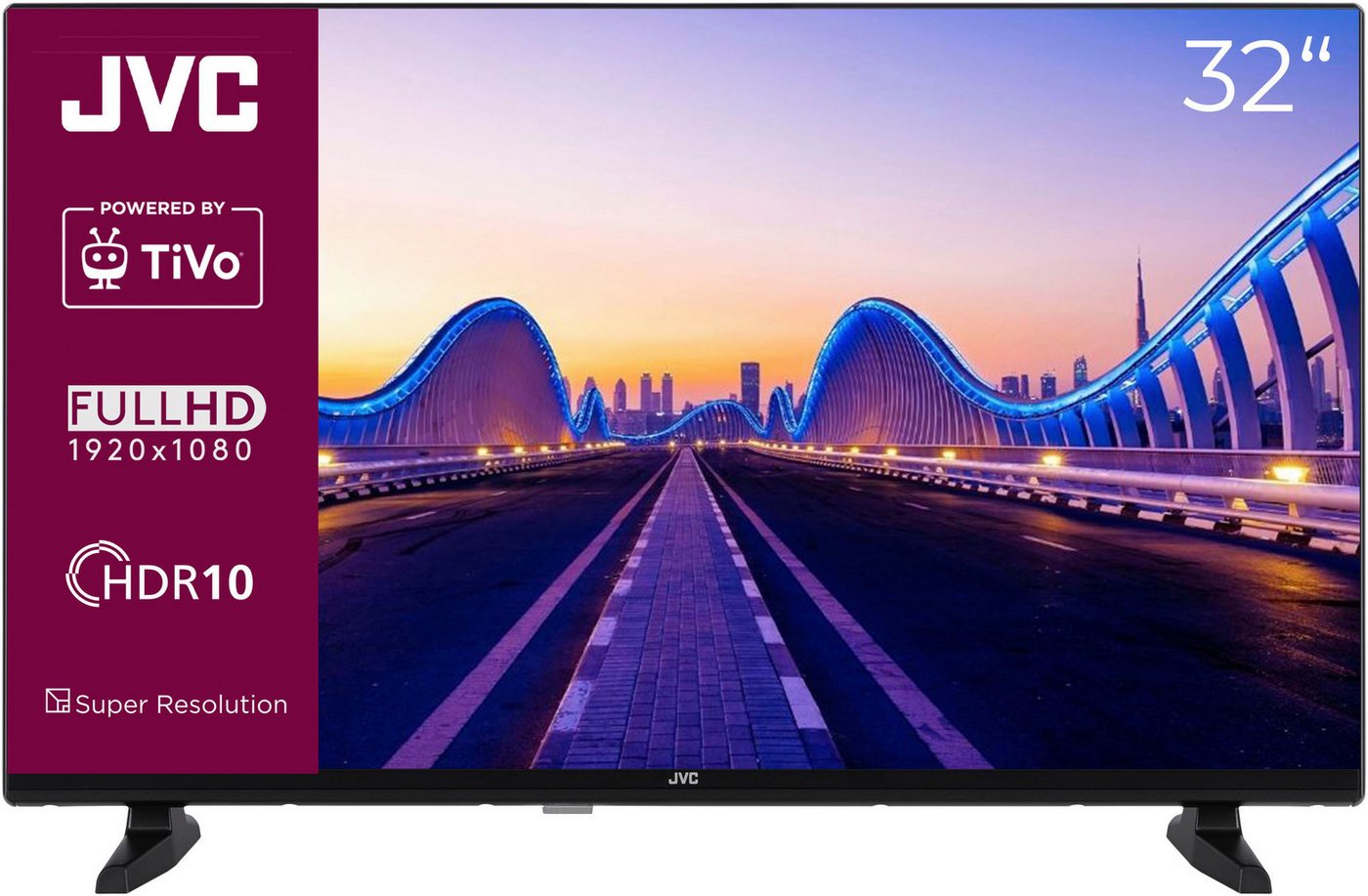 JVC LT-32VF5356 LED-Fernseher (80 cm/32 Zoll, Full HD, Smart-TV) von JVC