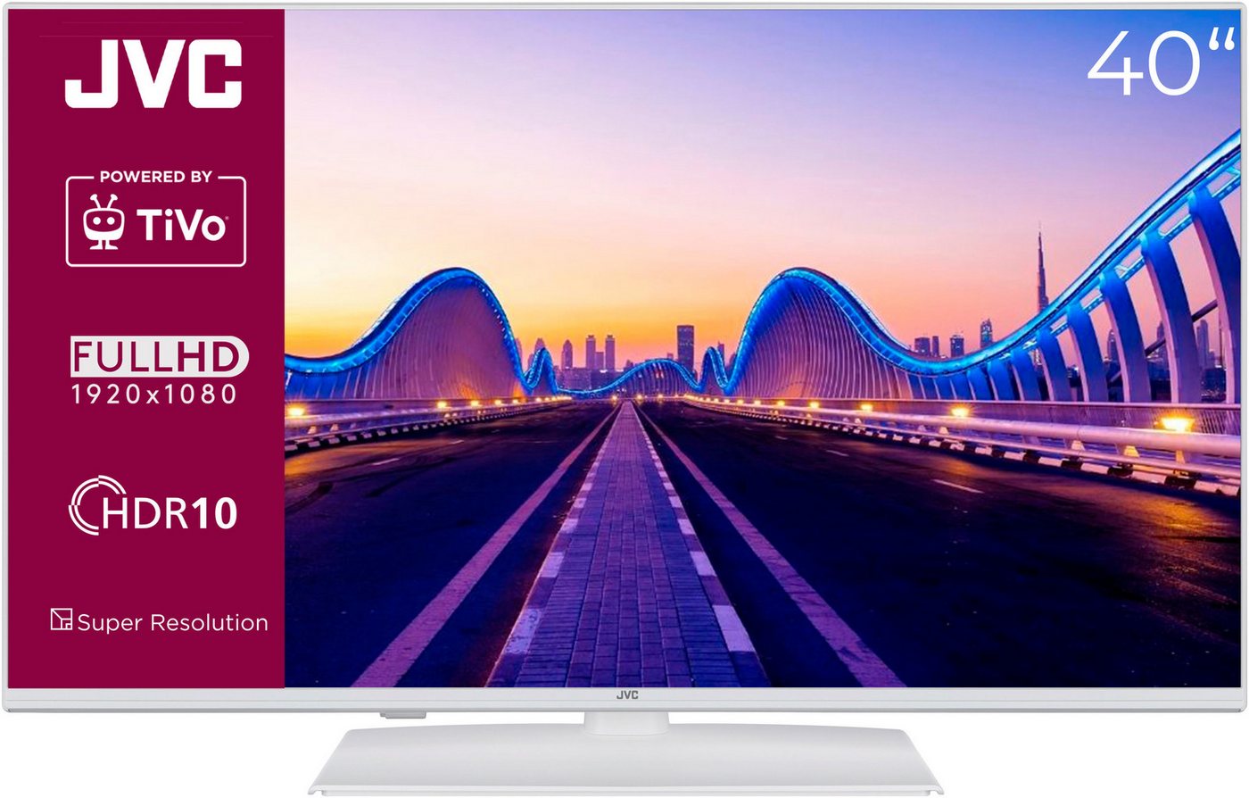 JVC LT-40VF5355W LED-Fernseher (100 cm/40 Zoll, Smart-TV) von JVC