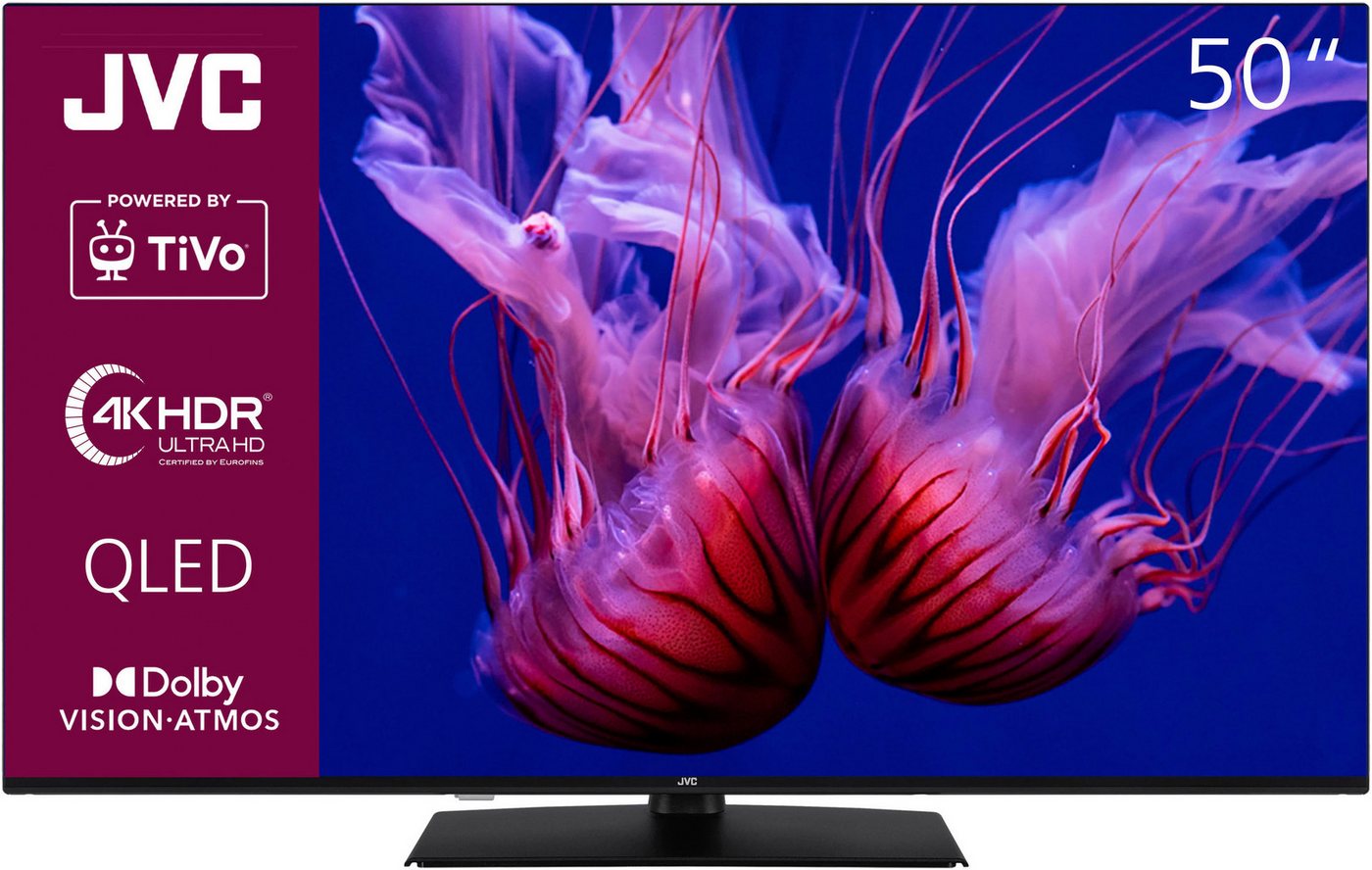JVC LT-50VUQ3455 QLED-Fernseher (126 cm/50 Zoll, 4K Ultra HD, Smart-TV) von JVC