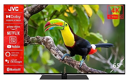 JVC LT-65VU6355 65 Zoll Fernseher / Smart TV (4K Ultra HD, HDR Dolby Vision, Triple-Tuner, Bluetooth, Dolby Atmos) [2023] von JVC