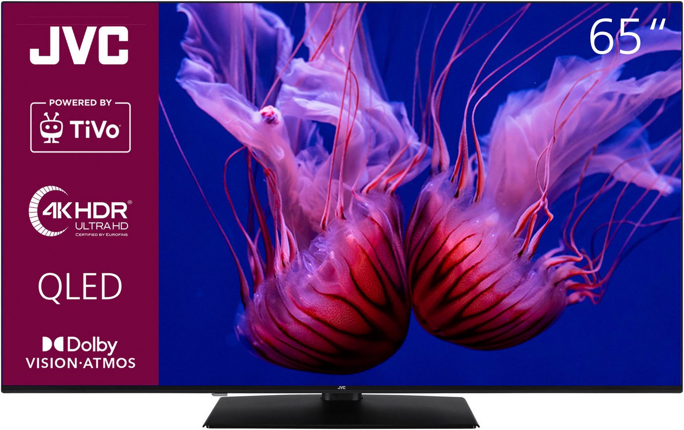 JVC LT-65VUQ3455 QLED-Fernseher (164 cm/65 Zoll, 4K Ultra HD, Smart-TV) von JVC