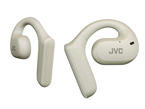 JVC Nearphones HA-NP35T-W, True Wireless Earbuds, Open Ear Design, Noise Cancelling, IPX4, Mikrofon-Muting, 17 Std. Laufzeit, BT 5.1, (Weiß) von JVC