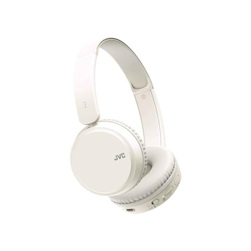 JVC On-Ear BT Kopfhörer, Weiß, HA-S36W-W-U, Schwarz von JVC