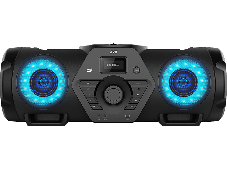 JVC RV-NB300DAB Bluetooth Lautsprecher, Schwarz von JVC