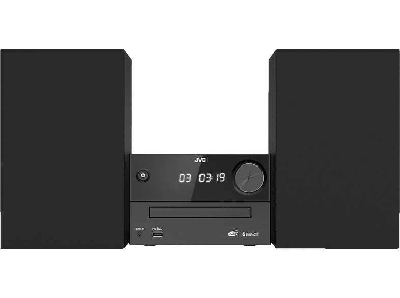 JVC UX-C25DAB Micro HiFI-System (Schwarz) von JVC