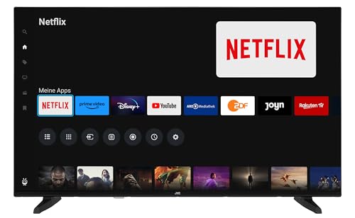 JVC Fernseher 43 Zoll Smart TV powered by TiVo (4K UHD, HDR Dolby Vision, Dolby Atmos, Triple-Tuner, 6 Monate HD+ inkl.) LT-43VU3455 von JVC