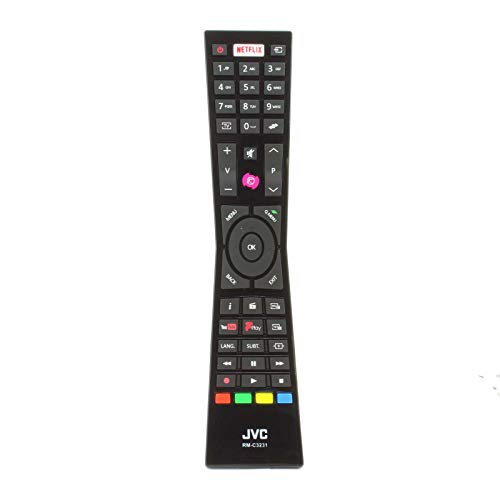 Original RM-C3231 Fernbedienung für JVC SMART 4K LED TV RMC3231 LT-32C670 LT-32C661 LT-24C660 LT-24C661 LT-32C660 Original RM-C3231 Fernbedienung für JVC SMART 4K LED TV RMC3231 LT-32C670 LT-32C661 LT-24C660 LT-24C661 LT-32C660 von JVC