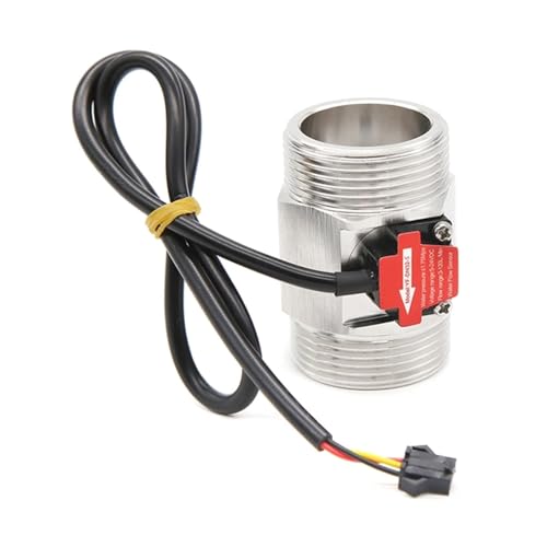 Durchflussmesser 1,25-Zoll-Wasserdurchflusssensor, Durchflussmesser, Hall-Durchflusssensor, Wassersteuerung, Edelstahl, 5–24 V DC, Verwendet For Warmwasserbereiter Durchflussmesser 1,25-Zoll-Wasserdurchflusssensor, Durchflussmesser, Hall-Durchflusssensor, Wassersteuerung, Edelstahl, 5–24 V DC, Verwendet For Warmwasserbereiter von JVDDI