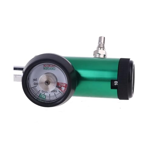 Durchflussmesser 3000 Psi CGA540 Sauerstoff-Druckregler 3/4-14-NPT (mm) Sauerstoff-Inhalator-Durchflussmesser, Zylinder-Durchflussmesser, Verwendet For Krankenhauskliniken(B) von JVDDI