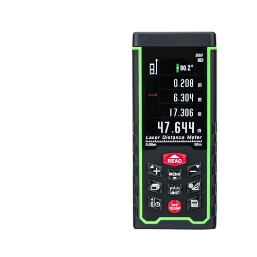 Handheld-GPS für die Vermessung Entfernungsmesser, Maßband, Digitalkamera-Funktion, Entfernungsmesser, Maßband, Winkel, Entfernungsmesser, Messwerkzeug(50m) von JVDDI