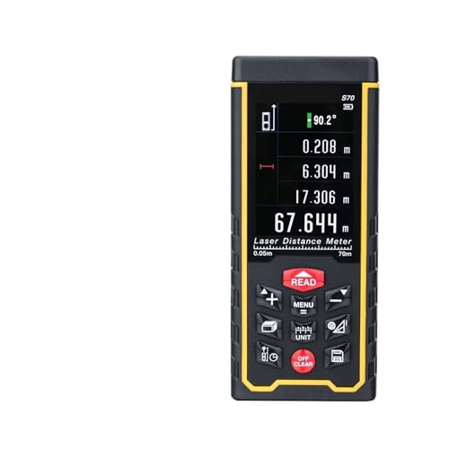 Handheld-GPS für die Vermessung Entfernungsmesser, Maßband, Digitalkamera-Funktion, Entfernungsmesser, Maßband, Winkel, Entfernungsmesser, Messwerkzeug(70m) von JVDDI