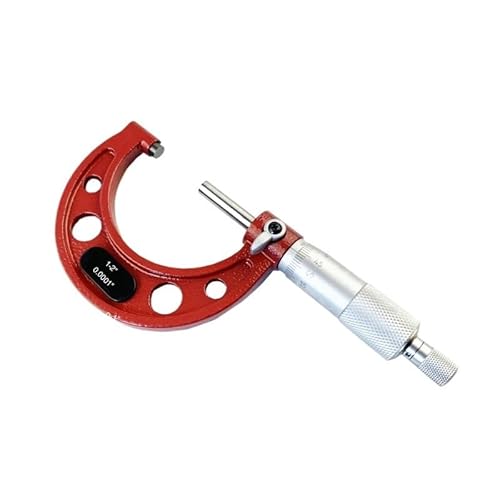 Mikrometer 0-25/25-50/50-75/75-100 mm 0-1/1-2/2-3/3-4/Zoll 0,01 mm MikrometerAußenmikrometer Messmikrometer(25-50mm) von JVDDI