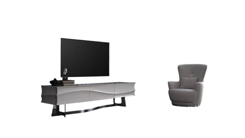 JVmoebel tv Schrank Schränke Wohnzimmer Sideboard Schrank Lowboard rtv sessel TV-Ständer, (Made in Europa) von JVmoebel
