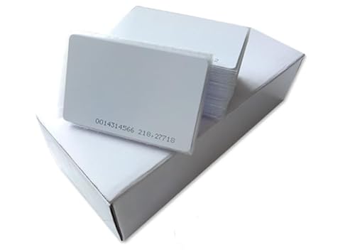 JWFKWNH EM4100 Kontaktloser Zugriff Smart Card 125kHz RFID-Karte Näherungsausweis Zugangskarte (50 Stück), JIEWENFKWNH14 von JWFKWNH