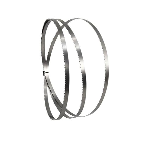 2 Stück 65 Zoll kompaktes Sägeband, 1/4 Zoll x 6 TPI, hochabriebfeste, schnell schneidende Bandsägeblätter, Metallbandsägeblatt von JWOO