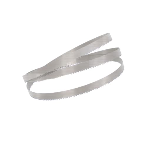 56-1/2 Zoll Metallbandsäge, 1/3 Zoll x 24 TPI M42 Bi-Metall-Bandsägeblätter, Metallbandsäge mit hoher roter Härte, 1 Stück 56-1/2 Zoll Metallbandsäge, 1/3 Zoll x 24 TPI M42 Bi-Metall-Bandsägeblätter, Metallbandsäge mit hoher roter Härte, 1 Stück von JWOO