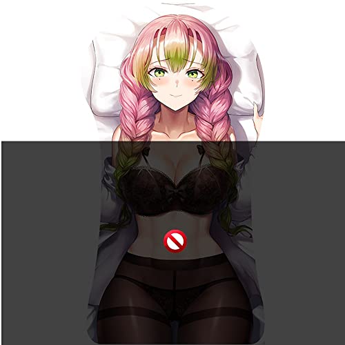 JWZPILLOW Großes 3D-Mauspad für den ganzen Körper, Arm-Handgelenkauflage, Gaming-Mauspad, Computer-Tastatur und Mäuse, Zubehör, 2-Wege-Skin (Anime-Mauspad 1) von JWZPILLOW