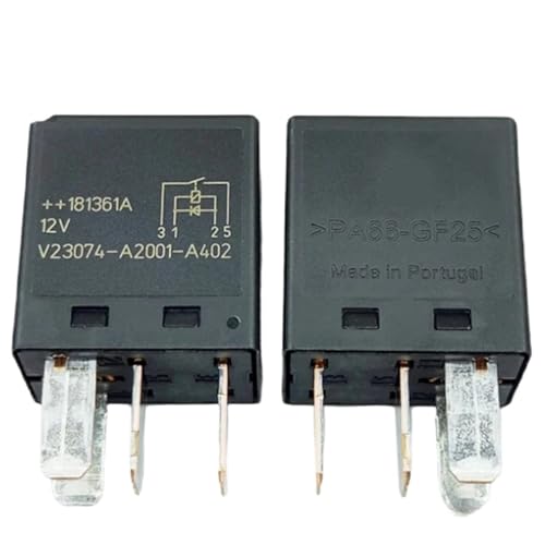 1 Stück Relais: V23074-A2001-A402 12 V 30 A 4 Pins Kfz-Relais mit Diode 1 Stück Relais: V23074-A2001-A402 12 V 30 A 4 Pins Kfz-Relais mit Diode von JXCHSWOU