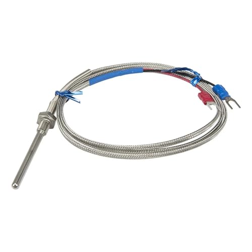 JXCHSWOU 1 stück FTARP09 K typ 50mm sonde länge 1 m kabel thermoelement temperatur sensor PT1/8 1/4 3/8 1/2 M8 * 1,25 M6 * 1 M12 * 1 M16 * 1,5 M10 * 1,5(M14 1.5) von JXCHSWOU