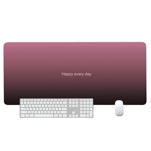 Gradient Schreibtischunterlage, Mauspad Mit Leder Und Rutchfeste Wildleder, Multifunktionales Office Mousepad Laptop Schreibunterlage, Tischschutz Unterlage Für Büro/Home-Office (Farbe-8,900*400*2mm) Gradient Schreibtischunterlage, Mauspad Mit Leder Und Rutchfeste Wildleder, Multifunktionales Office Mousepad Laptop Schreibunterlage, Tischschutz Unterlage Für Büro/Home-Office (Farbe-8,900*400*2mm) von JXpxbao