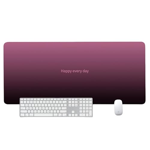 Gradient Schreibtischunterlage, Mauspad Mit Leder Und Rutchfeste Wildleder, Multifunktionales Office Mousepad Laptop Schreibunterlage, Tischschutz Unterlage Für Büro/Home-Office (Farbe-7,800*300*2mm) Gradient Schreibtischunterlage, Mauspad Mit Leder Und Rutchfeste Wildleder, Multifunktionales Office Mousepad Laptop Schreibunterlage, Tischschutz Unterlage Für Büro/Home-Office (Farbe-7,800*300*2mm) von JXpxbao